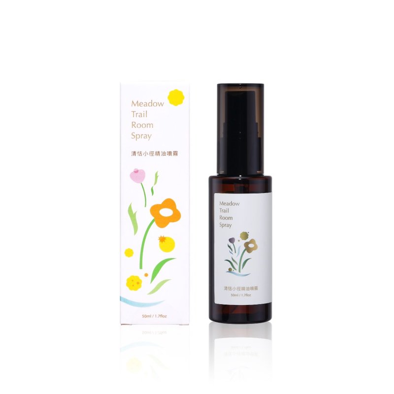 清恬小徑精油噴霧50ml－木質奶香伴蕉甜花香  衣物織品 空間噴霧 - 香氛/精油/擴香 - 精油 