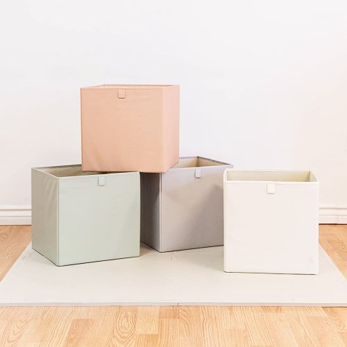 親子良品 加拿大【3 sprouts】友善地球正方型收納箱 ( 多色可選 )
