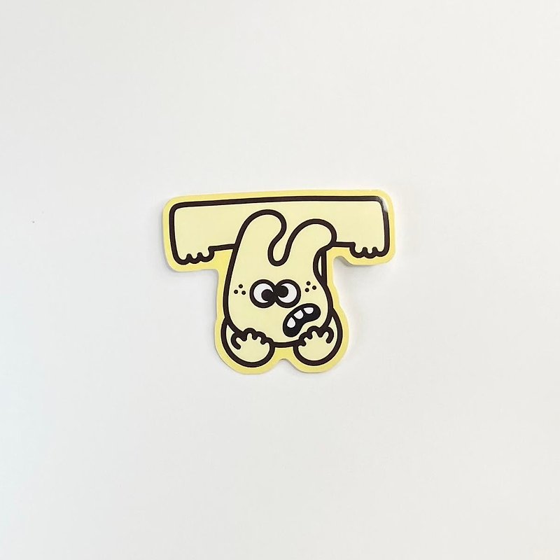 Woosan's Sticker Yellow - สติกเกอร์ - กระดาษ สีเหลือง