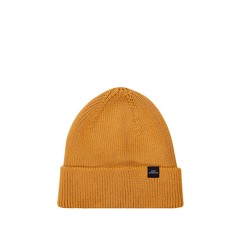 Ucon Acrobatics Mika Beanie (Honey Mustard) - Hats & Caps - Eco-Friendly Materials Yellow