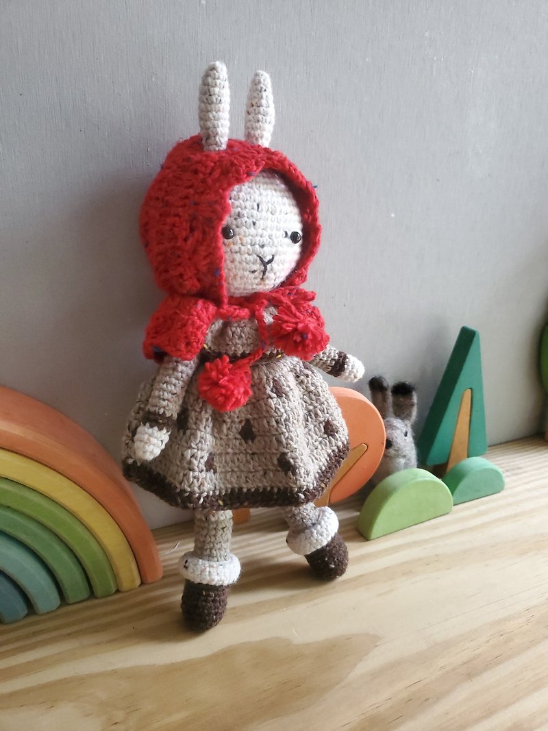 小紅帽兔子 - 寶寶/兒童玩具/玩偶 - 其他材質 