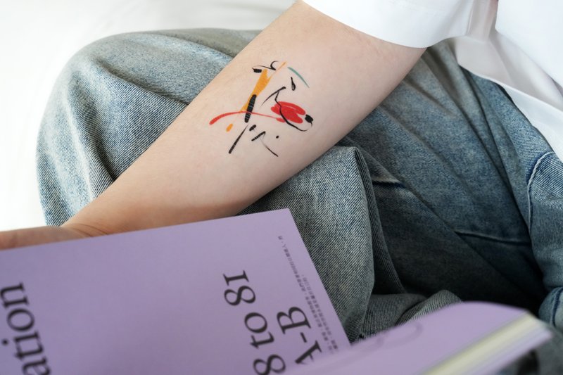 【Sound Blooms】刺青貼紙 - 貼紙 - 其他材質 多色