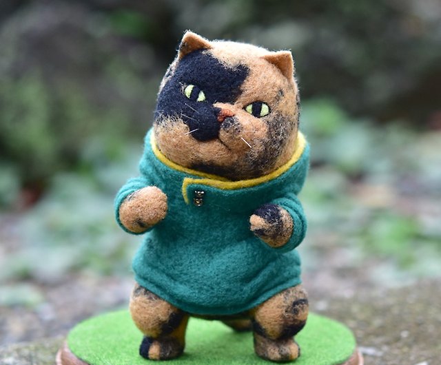 【羊毛人形】【猫】フーディサビさん【一点物】