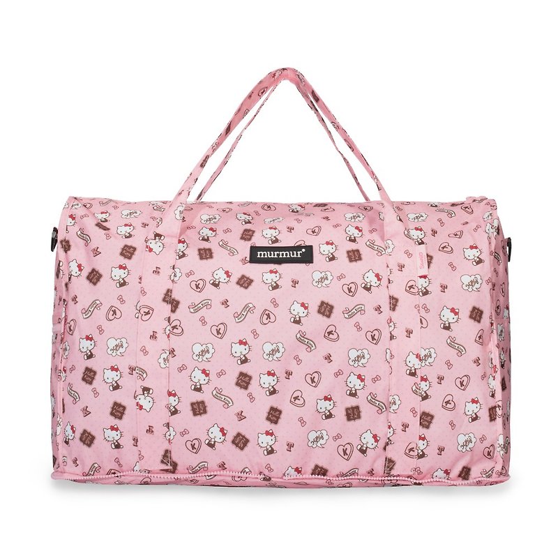 Murmur storage bag - Hellokitty accessories pink [中] - กระเป๋าแมสเซนเจอร์ - เส้นใยสังเคราะห์ สึชมพู