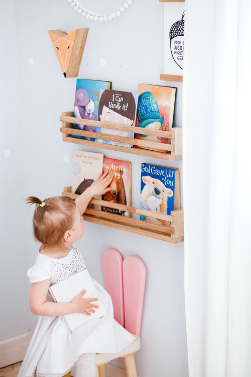 mImI-shopおまとめ割あり②モンテッソーリ2段 楽天市場】モンテッソーリ モンテ 新教材・教具棚 2段白