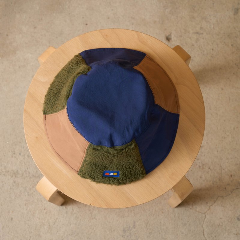 Fluffy Bucket /  Green - 帽子 - 棉．麻 綠色