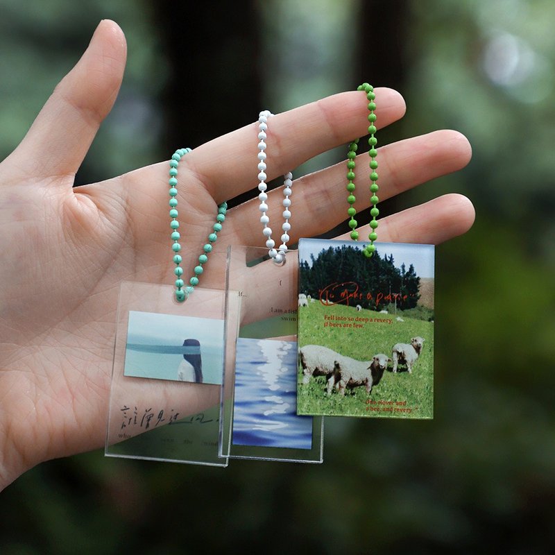 Papermore縱身入山海系列亞克力鑰匙扣文藝風掛件 - 吊飾/掛飾 - 壓克力 