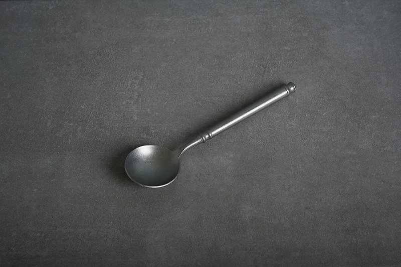 D&L antique table spoon - ช้อนส้อม - สแตนเลส สีเงิน