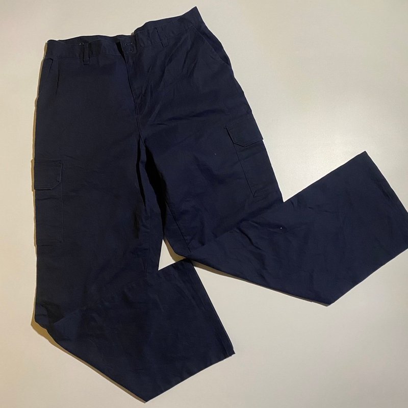 Dickies深色工作褲--兩光師古著-- - 男長褲/休閒褲 - 其他材質 黑色