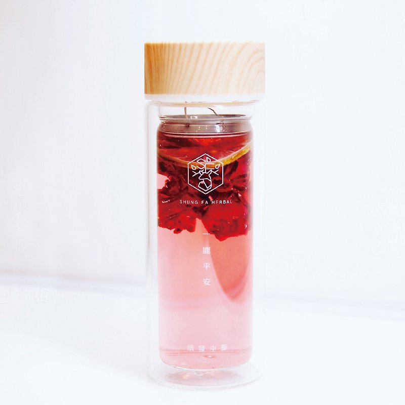 夏日洛檸 10包入 含玻璃杯 | 婚禮小物 | 生日禮品 - 茶葉/茶包 - 其他材質 紅色