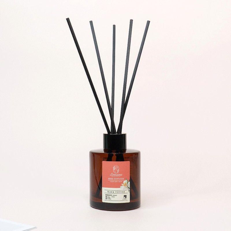Perfume Bamboo | Warm Citrus Fragrance × Warm Orange Vetiver - น้ำหอม - แก้ว สีนำ้ตาล