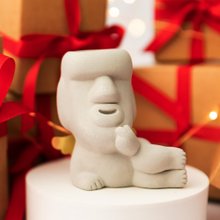 【24hr快速出貨】側躺啾咪 摩艾 小天使 擴香石 交換禮物