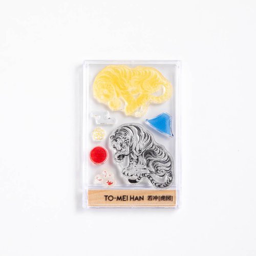 stamp be mine OSAKA 若衝 虎図 -超再現クリアスタンプ TO-MEI HAN-