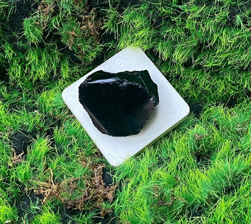 能量擺飾-避邪保平安天然幾何黑曜石 淨化負能量 快速出貨 - 擺飾/家飾品 - 水晶 黑色