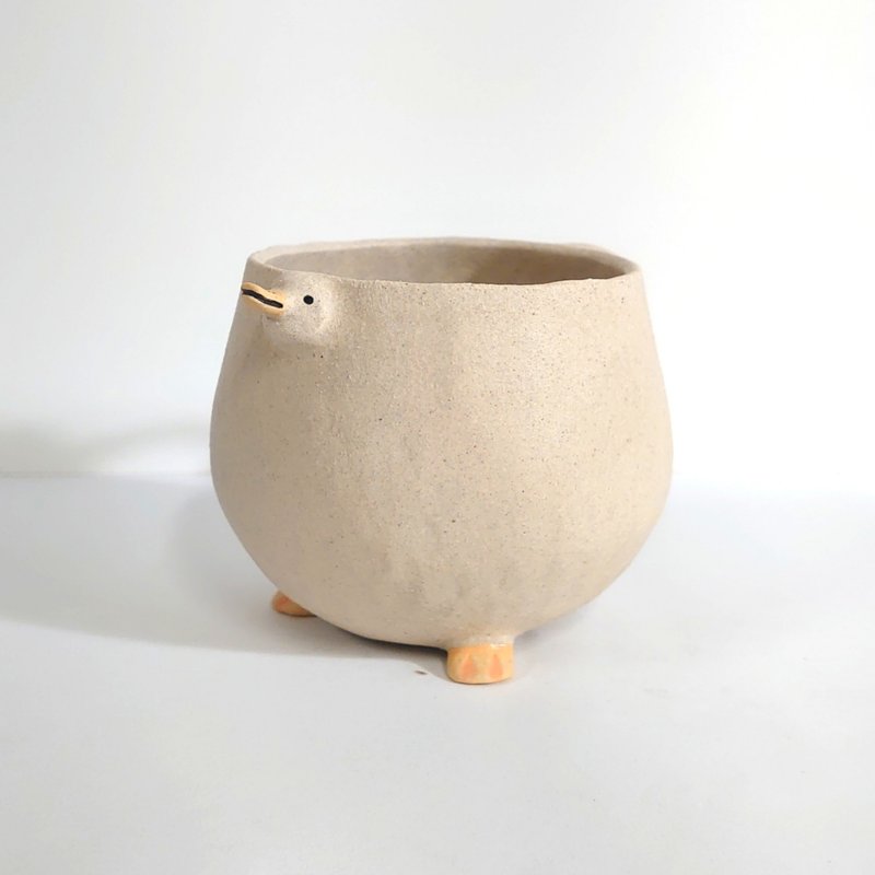 duck cup - Cups - Pottery White