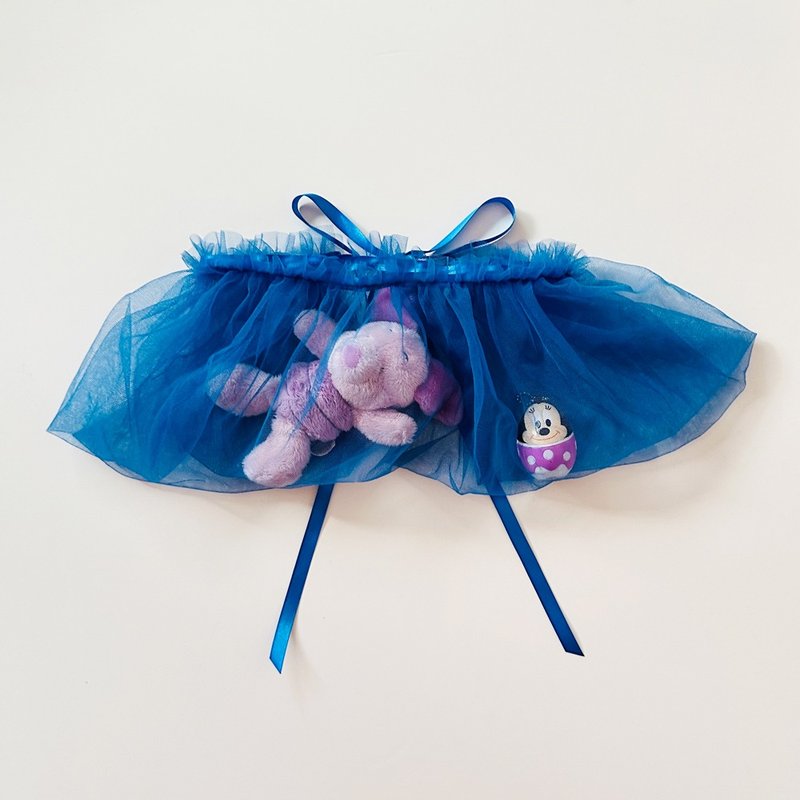 CLARECHEN tutu bag_澎澎紗裙包_水藍色_兒童尺寸_新品 - 女童洋裝/裙子 - 聚酯纖維 