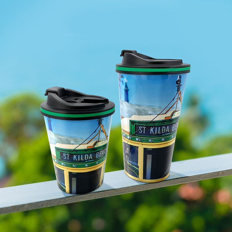 【Avanti】GOCUP Double Wall Coffee Cup - St Kilda Tram