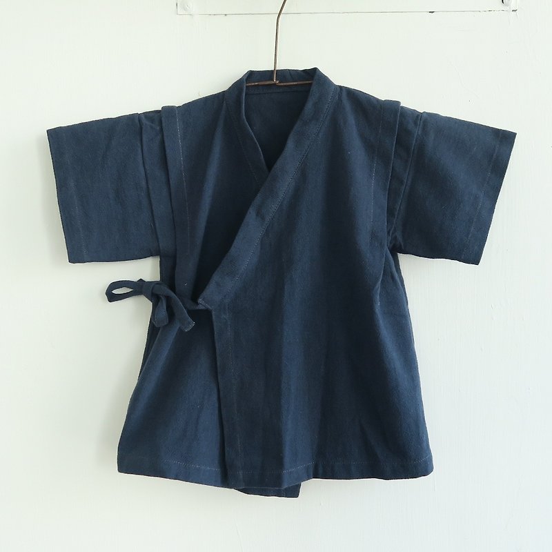 Linen Cross straps overall - Other - Cotton & Hemp Blue