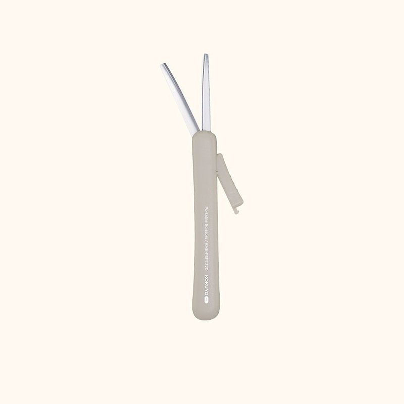 KOKUYO ME Portable Scissors Fog Gray - กรรไกร - พลาสติก สีเทา