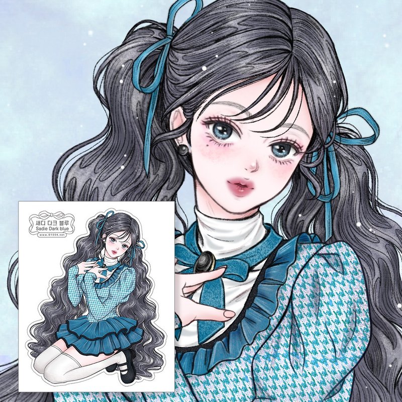 Sadie Sticker - 貼紙 - 紙 