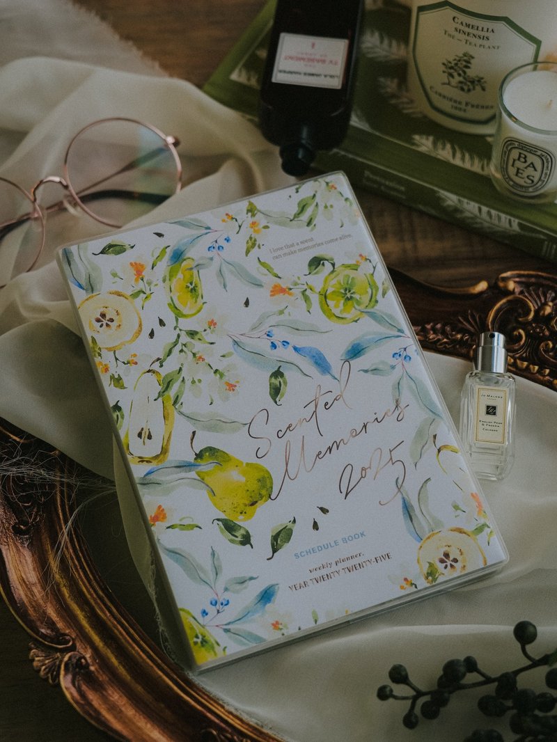 [Pre-order] 2025 Aroma Memory Watercolor Plant Journal - Notebooks & Journals - Paper 