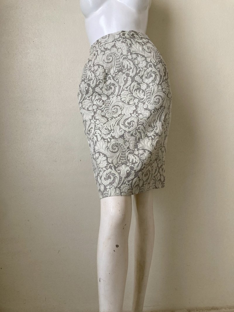 Vintage Pencil Skirt waist 24-26 - 裙子/長裙 - 棉．麻 