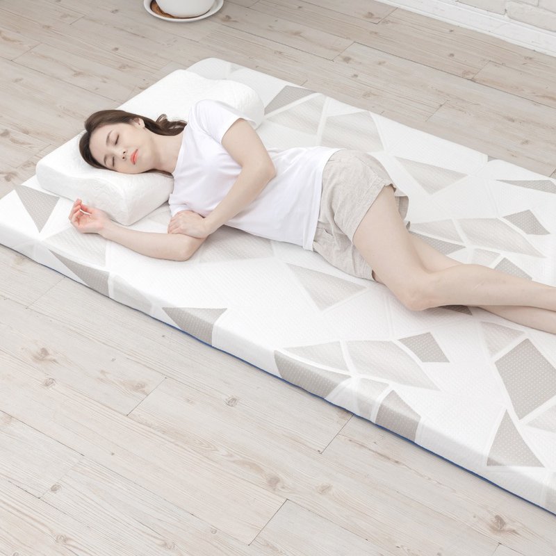 【Fulux】Japanese anti-mosquito breathable memory mattress - Bedding - Other Materials White