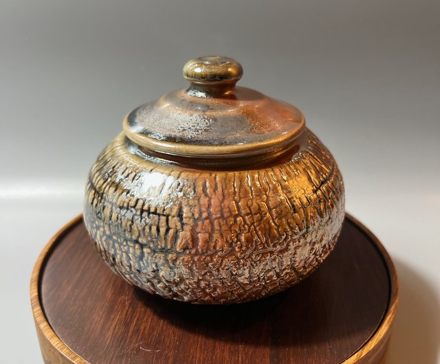 薪窯茶蔵/三梁松皮目茶蔵/蕭平範手作り - ショップ 手作り陶器 その他