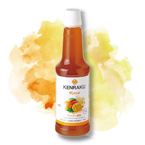 KENRAKU21 健樂酵酢 芒果酵酢 天然純釀造 長時發酵熟成