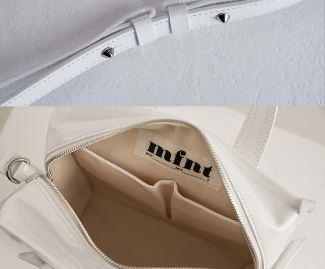 Camille Naplack Patent Astronaut 3Way Tote Bag (ITALY Cow
