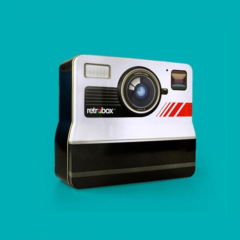 Mustard Storage Box-Polaroid - กล่องเก็บของ - โลหะ ขาว