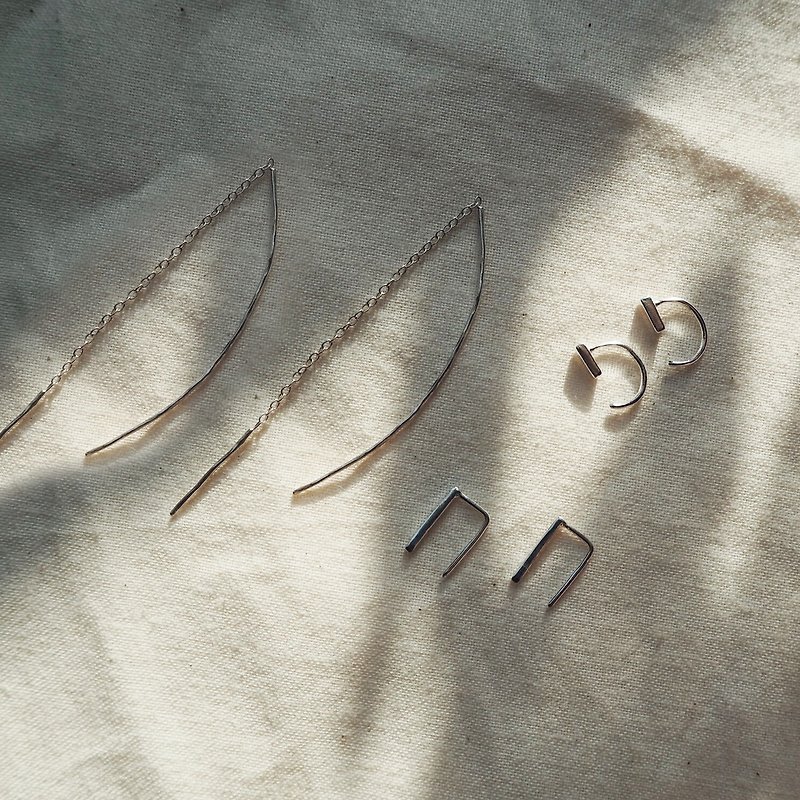 Goody Bag - Earrings Free Silver Earrings/Limited Bags - Earrings & Clip-ons - Other Metals Silver