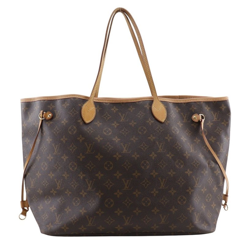 【日本直送】ルイ・ヴィトン LOUIS VUITTON ネヴァーフルGM トートバッグ M40157 モノグラムキャンバス 茶 FL4019 レディース【中古】 - 手提包/手提袋 - 人造皮革 咖啡色