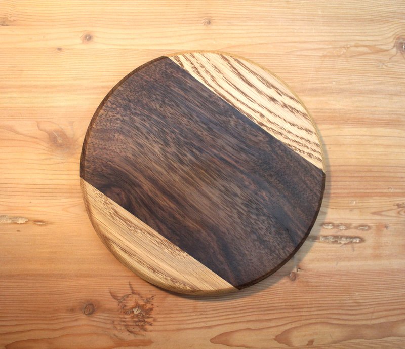 Round platter - Plates & Trays - Wood Brown