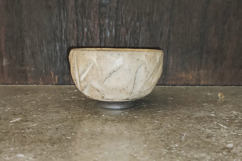Wood-fired raw ore hand-made knife-cut cup-wood-fired ash glaze-Yingge ceramic artist Li Minrui - Teapots & Teacups - Pottery 