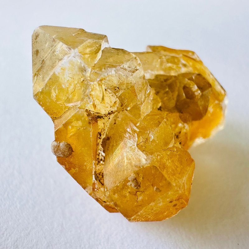巴基斯坦黃泥骸骨水晶 銀13開窗骨幹水晶 原石原礦標 磁場脈輪 - 擺飾/家飾品 - 其他材質 金色