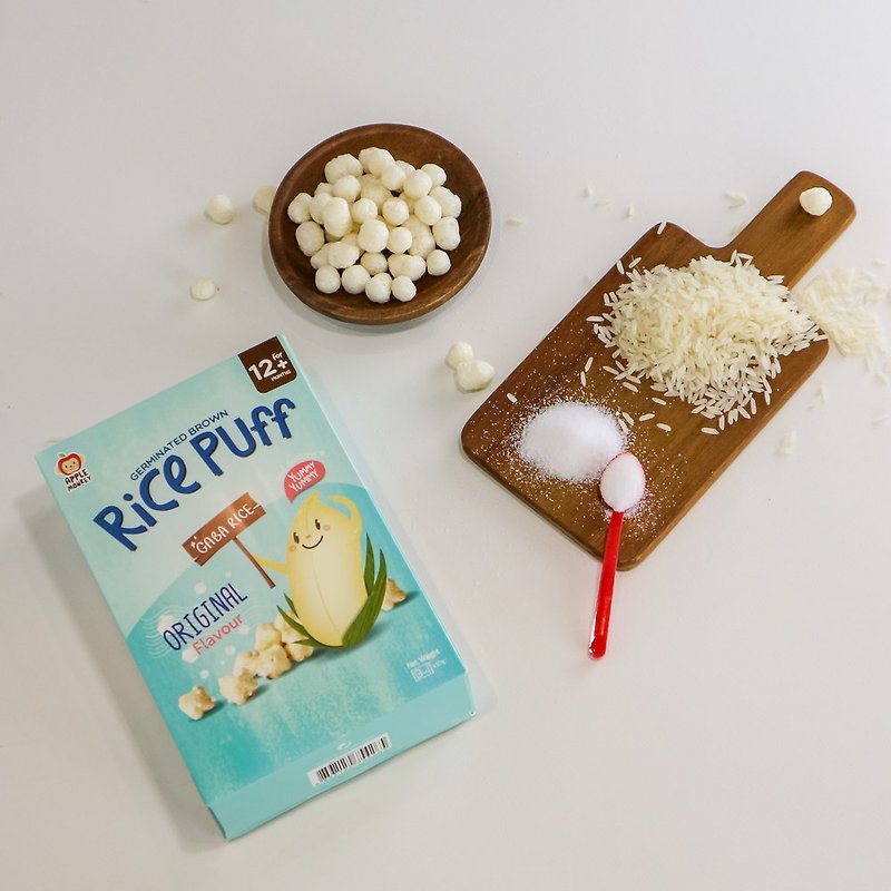 Thailand【Apple Monkey】Aibo Baby Sprouted Brown Rice with Millet Flavor (30g) - Kids' Toys - Other Materials 