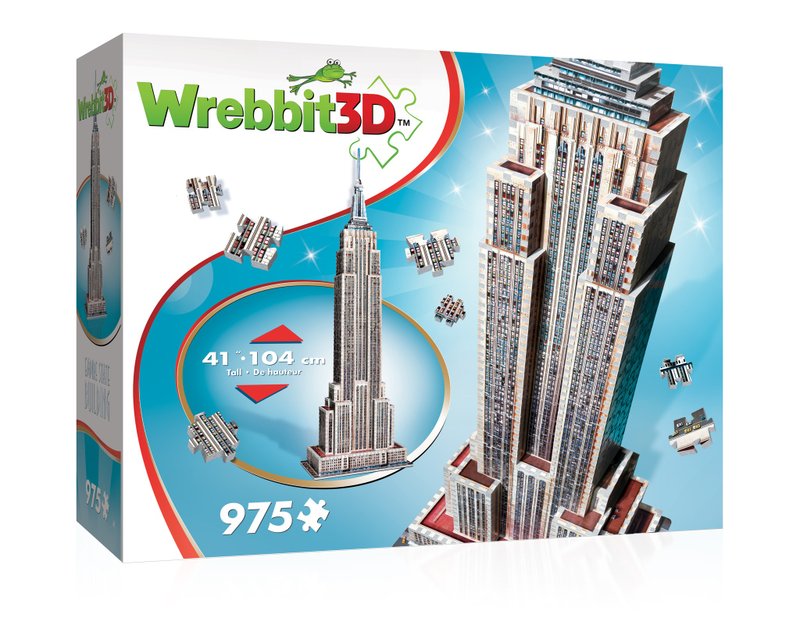 帝國大廈_3D拼圖_975片 - 拼圖 - 其他材質 多色
