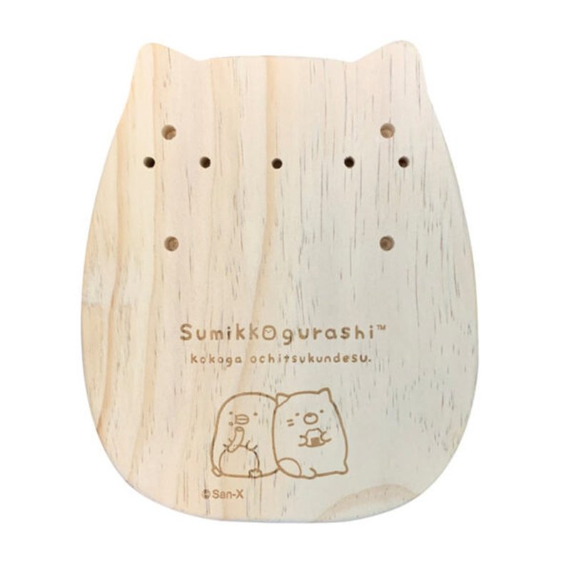 角落小夥伴DIY手作卡林巴琴 貓款 Sumikko Gurashi 療癒的禮物 - 吉他/樂器 - 木頭 卡其色