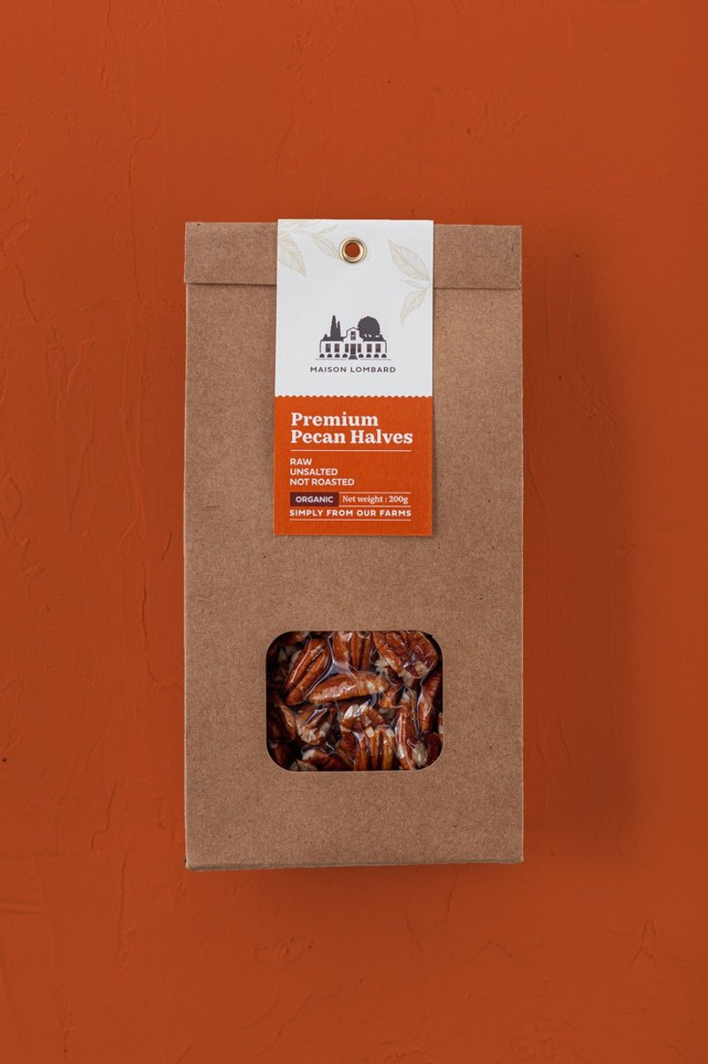 Organic Pecan Halves - 堅果 - 環保材質 