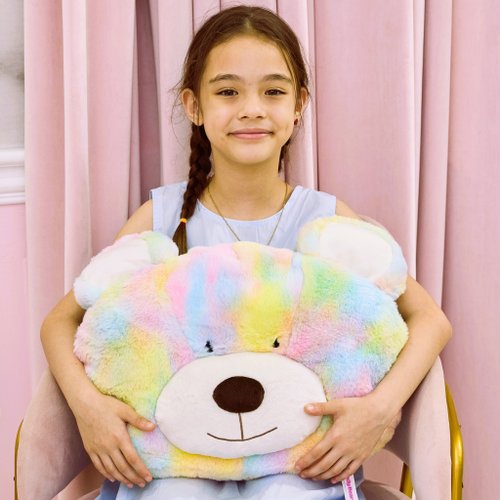 Candy Bear Candy Bear 愛賴床的棉花糖熊 熊頭抱枕