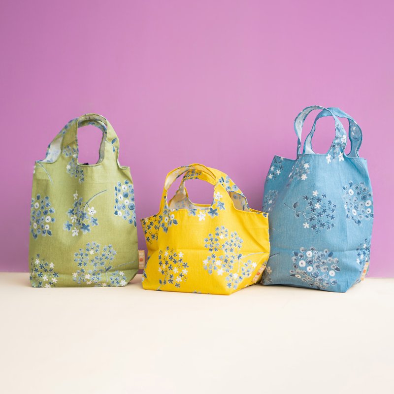 Best Eco-Friendly Gift Breakfast Bag Beijing Color Series Set - Handbags & Totes - Cotton & Hemp Multicolor