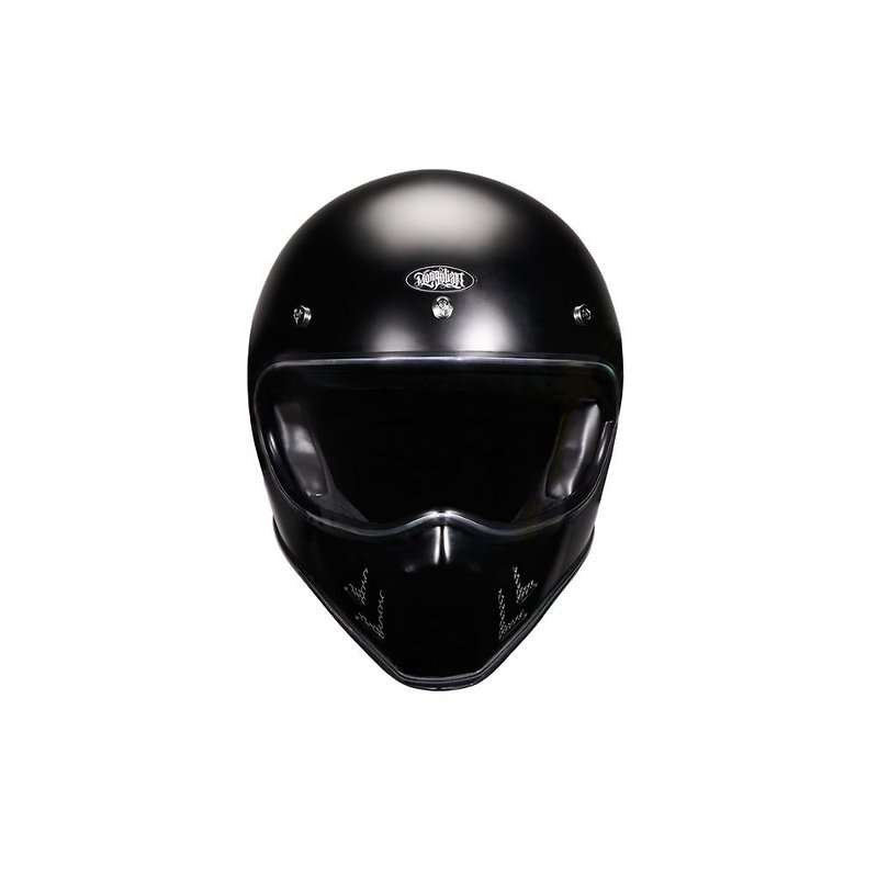 MONGOLIAN HELMET_ Xīng zhàn Helmet _Hidden Assassin 【Leather Black】 - หมวกกันน็อก - วัสดุอื่นๆ 