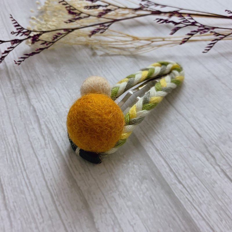 W&C handmade||Furball Duke|| Autumn Night Color BB Clip - Hair Accessories - Other Materials Multicolor