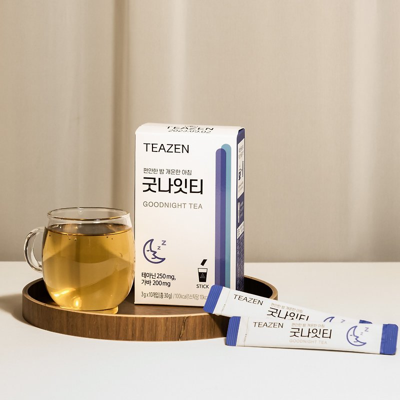Teazen - Sleep Drink 10 Packs | Relax | Stress Relief | Sleep Promoting |