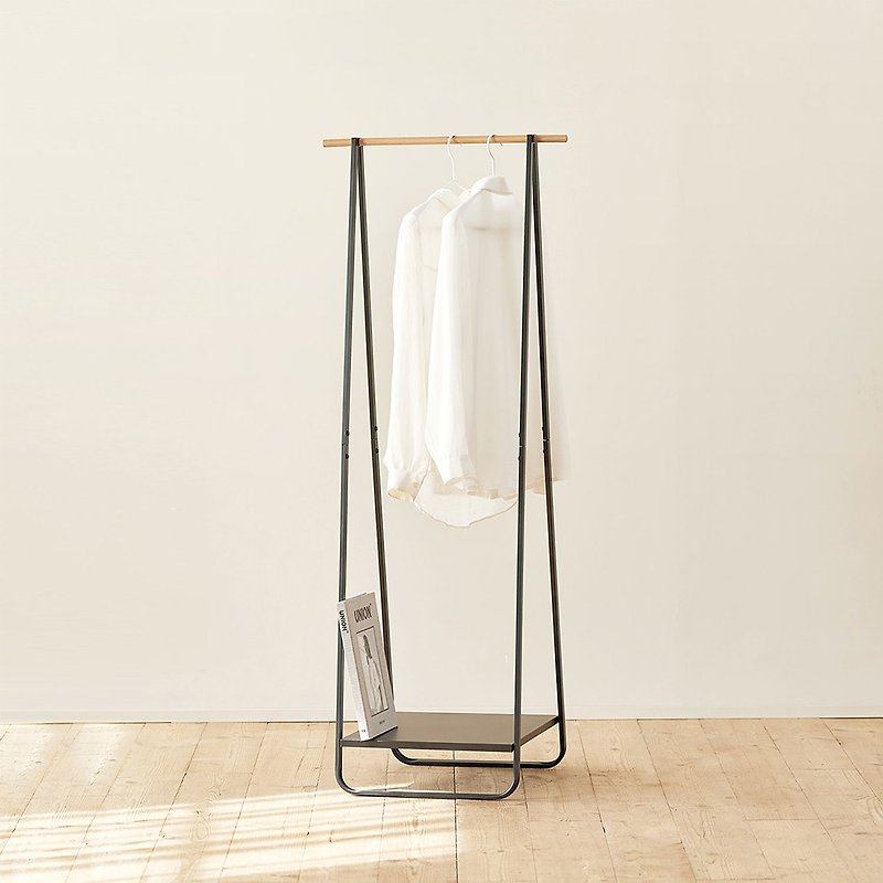 Nordic Nordic style coat hanger - ตู้เสื้อผ้า - โลหะ ขาว