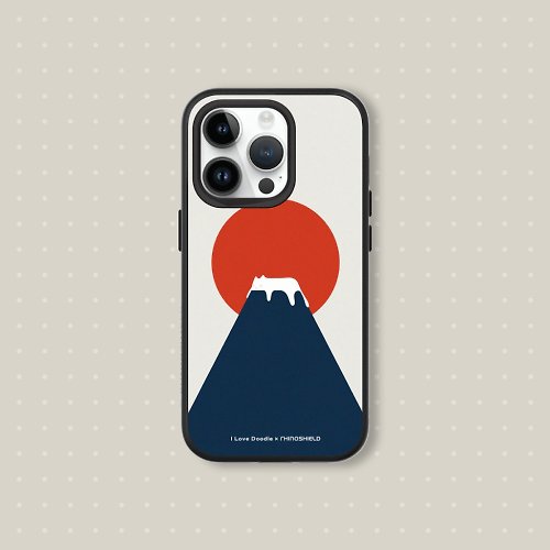 犀牛盾RHINOSHIELD SolidSuit經典背蓋手機殼∣ilovedoodle/富士山 for iPhone