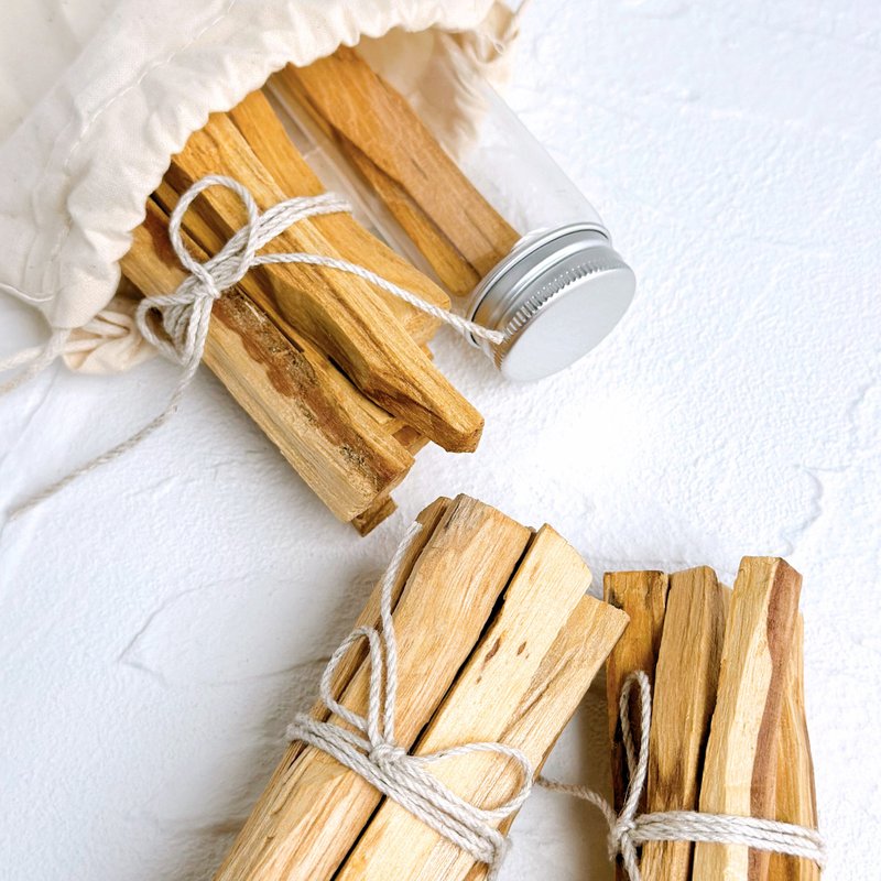 [Crystal Purification] Peruvian sacred wood Palo Santo//30g/50g//Purify crystals and space - Fragrances - Wood 