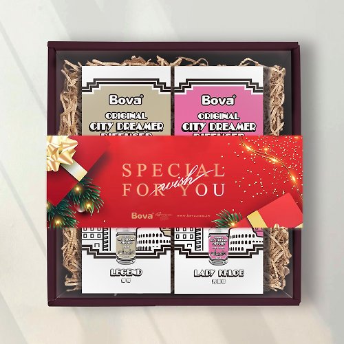 BOVA法柏 香氛禮盒丨附禮袋+卡片丨情人丨生日丨禮物丨香氛任選丨擴香2入組