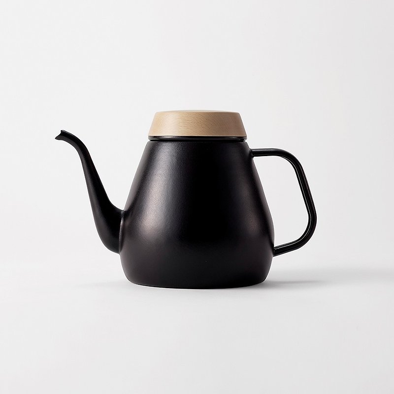 Ovject Enamel Pour Pot - เครื่องทำกาแฟ - วัตถุเคลือบ สีดำ